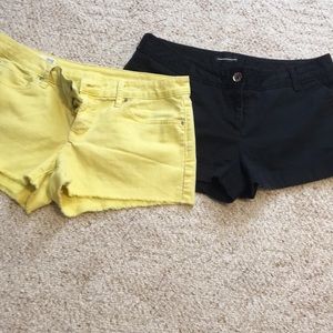 2 pairs of shorts- Express and Gap- size 12